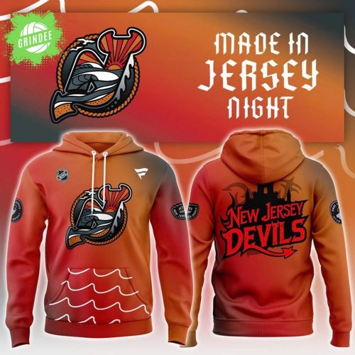 New Jersey Devils “Made in Jersey Night” 2025 Hoodie