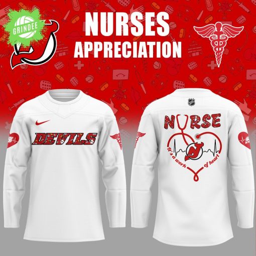 New Jersey Devils Nurses Appreciation Hockey Jersey