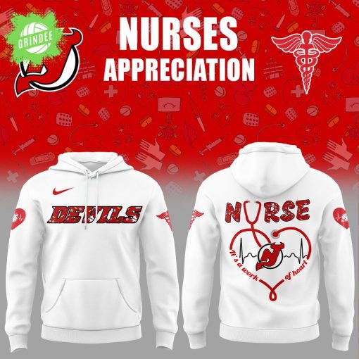 New Jersey Devils Nurses Appreciation Hoodie