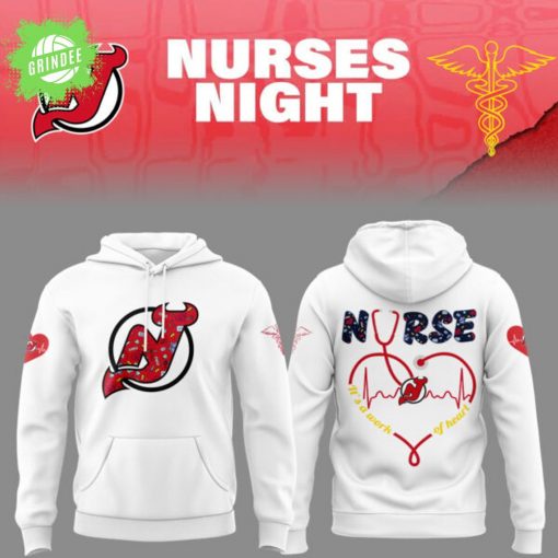 New Jersey Devils Nurses Night 2025 Hoodie