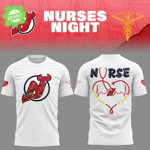 New Jersey Devils Nurses Night 2025 T-Shirt