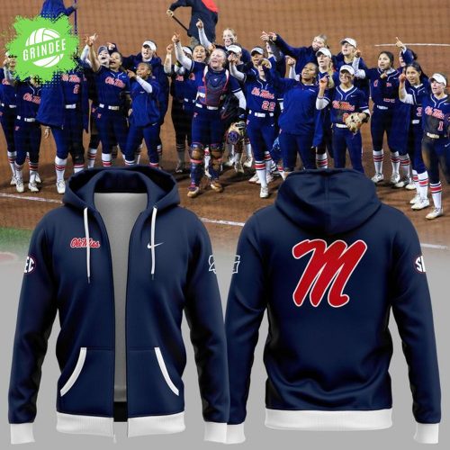 New Uniform Ole Miss Zip Hoodie 2025