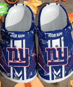 New York Giants Custom Name Clogs Shoes Gift for Fans