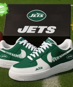 New York Jets NFL Personalized AForce1 Sneakers Gift