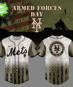 New York Mets Armed Forces Day 2025 Baseball Jersey