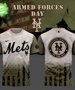 New York Mets Armed Forces Day 2025 T-Shirt