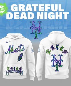 New York Mets Grateful Dead Night Hoodie Fan Exclusive Edition