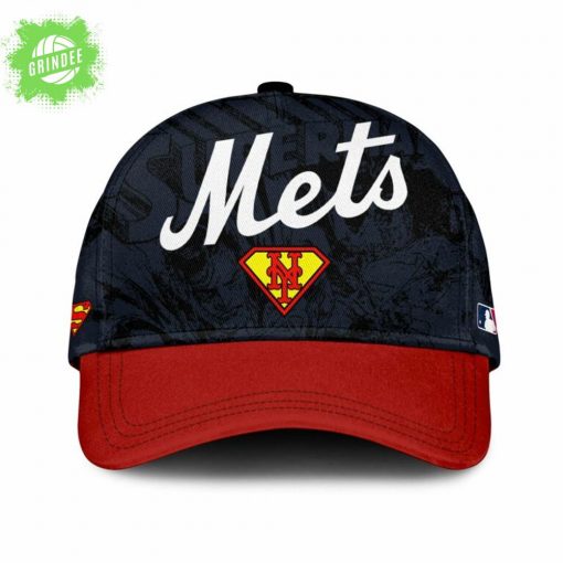 New York Mets MLB x Superman Baseball Jersey Editions Limited 2025 – DC Comics x MLB Limited Edition
