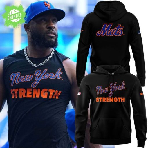 New York Mets Strength Hoodie – Motivational Fan Apparel