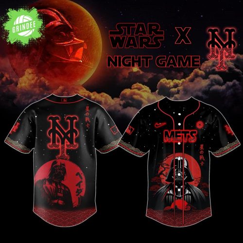 New York Mets x Star Wars Baseball Jersey – Night Game Limited Edition