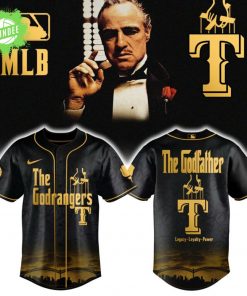 New York Rangers x The Godfather Gold Baseball Jersey Combo