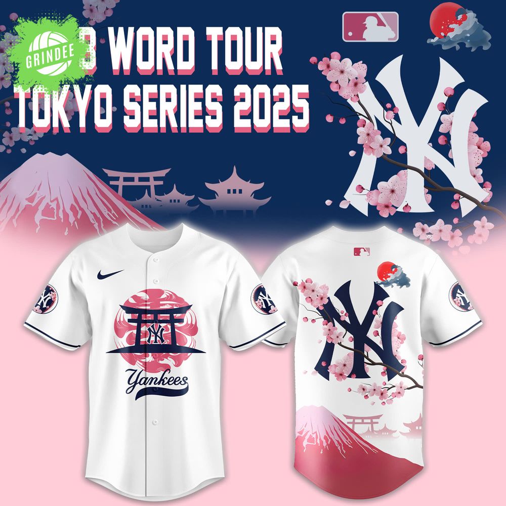 New York Yankees Fuji Mount Tokyo Series 2025 Baseball Jersey – Special Edition New York Yankees Fuji Mount Tokyo Series 2025 Baseball Jersey – Special Edition