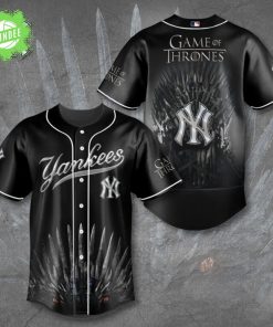 New York Yankees Game of Thrones Baseball Jersey