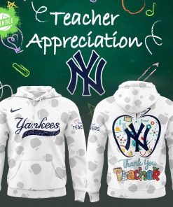 New York Yankees Happy Teacher Day 2025 Hoodie