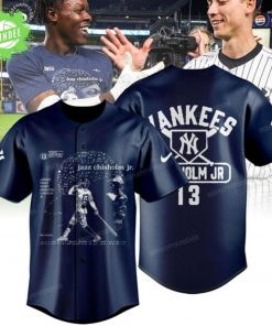 New York Yankees MLB Jazz Chisholm Jr Limited Baseball Jersey – Exclusive MLB Player Merch