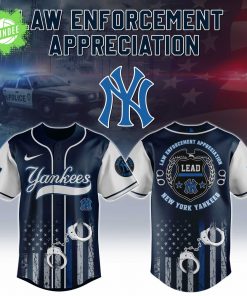 New York Yankees MLB Law Enforcement Appreciation Day Limited Edition Jersey