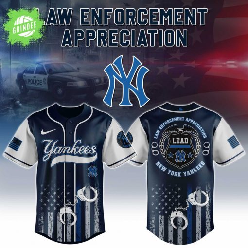 New York Yankees MLB Law Enforcement Appreciation Day Limited Edition Jersey