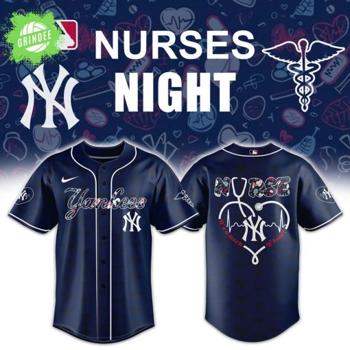 New York Yankees Nurses Appreciation Baseball Jersey