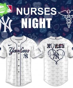 New York Yankees Nurses Night White Baseball Jersey – Limited Tribute