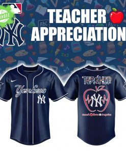 New York Yankees Teacher Night Baseball Jersey Combo