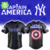 New York Yankees x Black Panther Avengers Baseball Jersey – Wakanda Forever Edition
