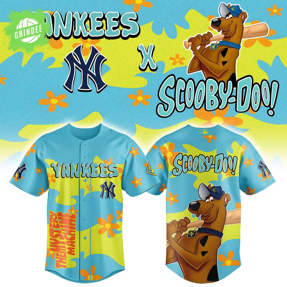 New York Yankees x Scooby Doo 2025 Baseball Jersey – Cartoon Fan Edition New York Yankees x Scooby Doo 2025 Baseball Jersey – Cartoon Fan Edition
