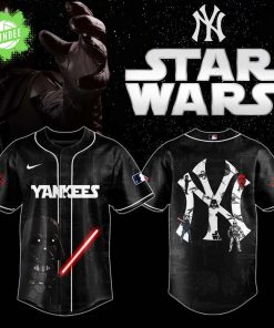 New York Yankees x Star Wars Night Baseball Jersey Special Edition 2025