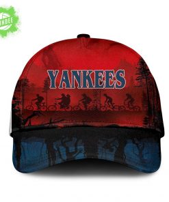 New York Yankees x Stranger Things Night Game Baseball Jersey 2025