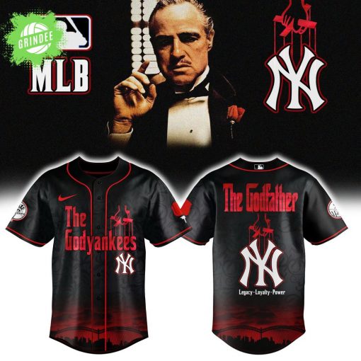 New York Yankees x The Godfather Baseball Jersey Combo