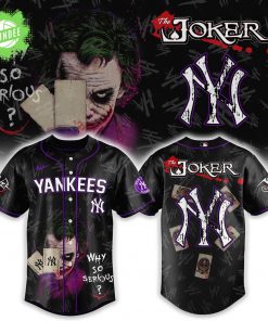 New York Yankees x The Joker Baseball Jersey Combo