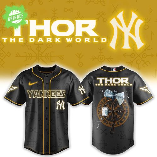 New York Yankees x Thor Avengers Combo Baseball Jersey – Hero Edition