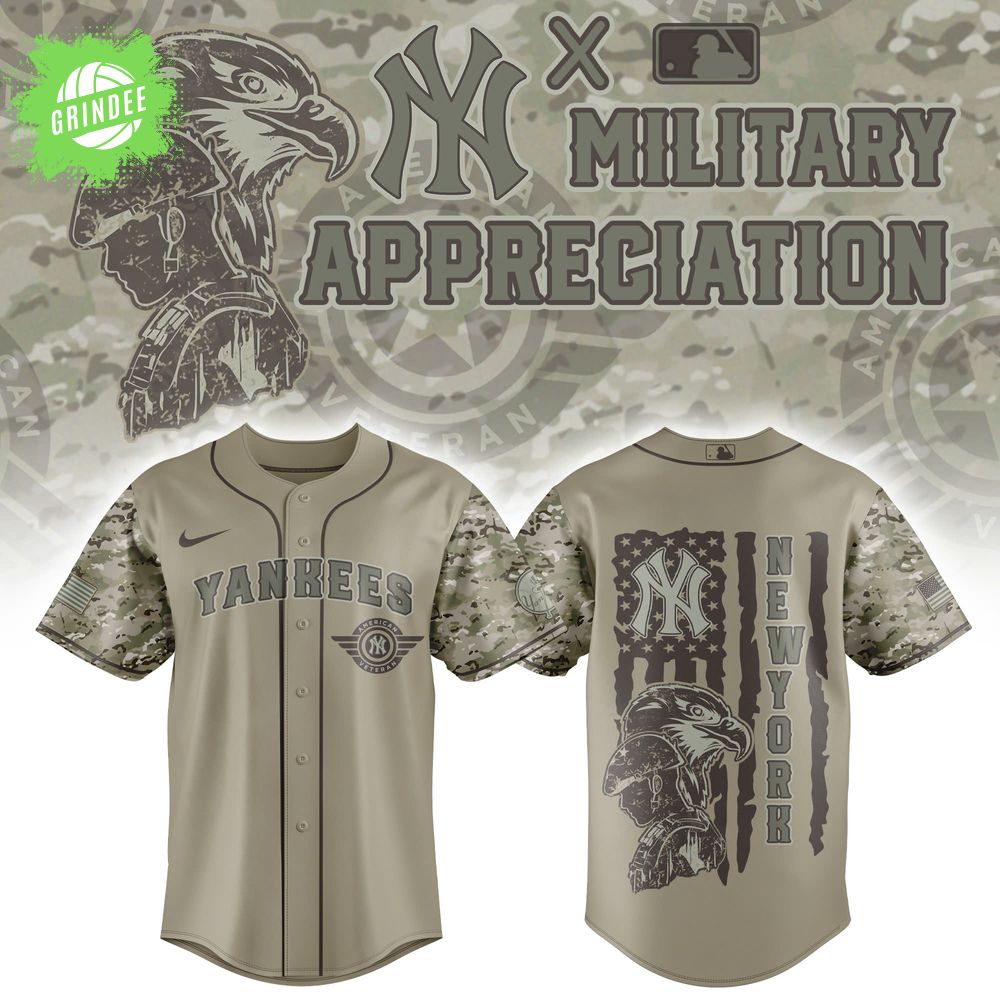 New York Yankees x U.S Veterans Tribute 2025 Baseball Jersey New York Yankees x U.S Veterans Tribute 2025 Baseball Jersey