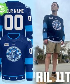 Norfolk Admirals Kelly Cup Playoffs 2025 Hockey Jersey
