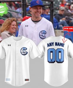 Notre Dame Fighting Irish Chicago Cubs Baseball Jersey