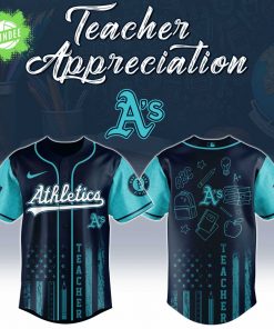 Oakland Athletics MLB x Teacher Appreciation Day Jersey Editions Limited 2025