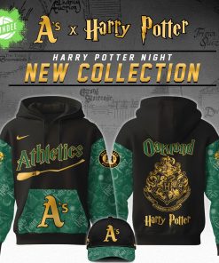 Oakland Athletics x Harry Potter Night Hoodie – Wizard Magic Game Night Edition