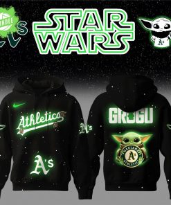 Oakland Athletics x Star Wars Baby Yoda Game Night Hoodie – Limited Edition
