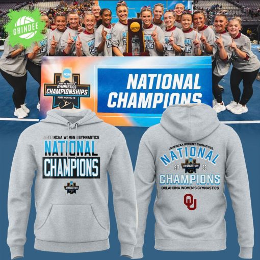 Oklahoma Women’s Gymnastics 2025 National Champions Hoodie