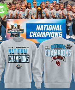 Oklahoma Women’s Gymnastics 2025 National Champions Sweatshirt