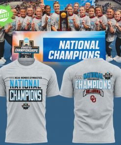 Oklahoma Women’s Gymnastics 2025 National Champions T-Shirt