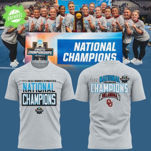 Oklahoma Women’s Gymnastics 2025 National Champions T-Shirt