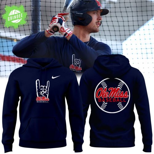 Ole Miss Baseball Hoodie 2025