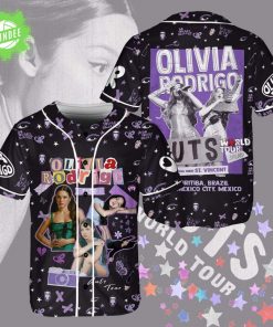 Olivia Rodrigo Baseball Jersey – Guts Album Limited Fan Edition