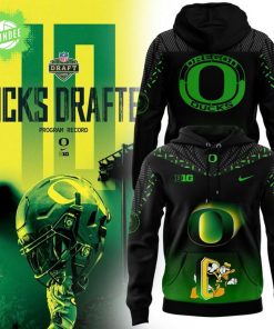 Oregon Ducks 2025 Draft Pick Hoodie