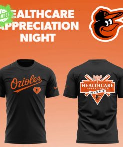 Orioles x Healthcare Appreciation Night Black T-Shirt – Limited Edition MLB Apparel