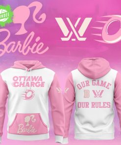 Ottawa Charge PWHL x Barbie Limited Edition 2025 Hoodie – Women’s Hockey x Barbie Special