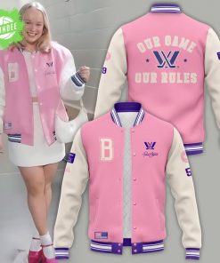PWHL x Barbie “Our Game Our Rule” Peace Jacket