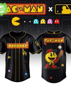 Pac-Man x Los Angeles Dodgers Pixel Edition Baseball Jersey