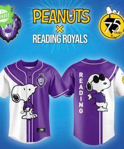 Peanuts x Reading Royals 75th Anniversary Snoopy Baseball Jersey