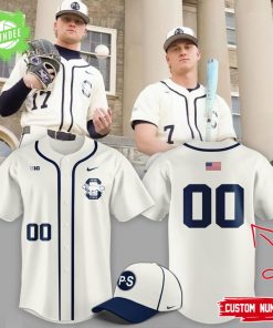 Penn State Baseball Jersey – New Cream Special Edition